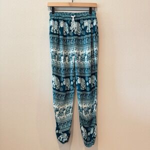 KATHMANDU IMPORTS Womens Elephant Harem Pants One Size Boho Hippie Festival Yoga